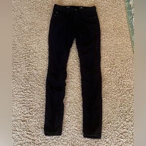 AG black The Legging skinny corduroys